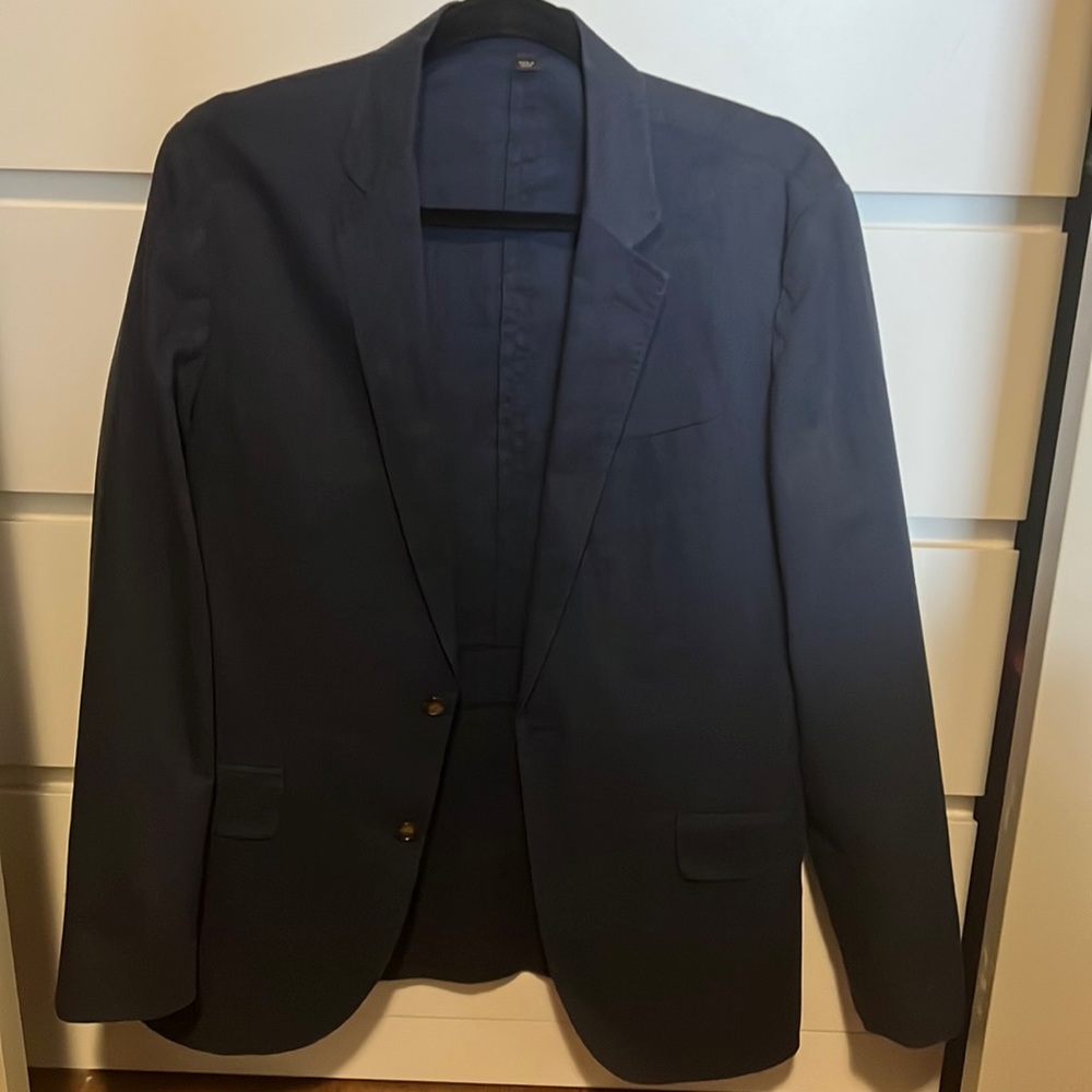 J. Crew navy blue men’s blazer size 38S